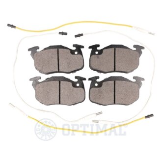 Передні тормозні (гальмівні) колодки optimal BP09750