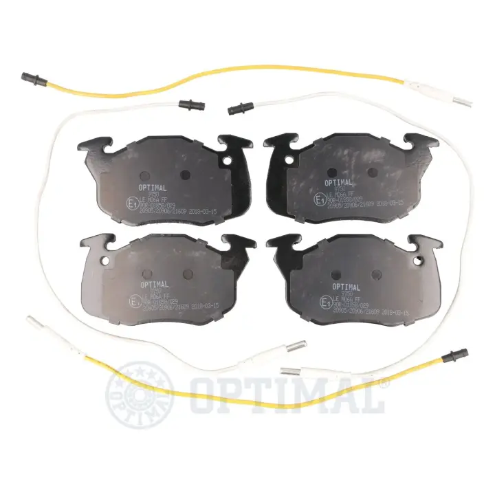 Передние тормозные колодки OPTIMAL BP-09750