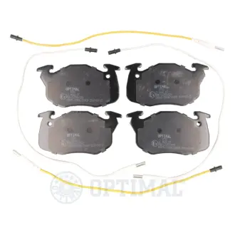 Передние тормозные колодки OPTIMAL BP-09750