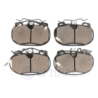 Передние тормозные колодки optimal BP09766