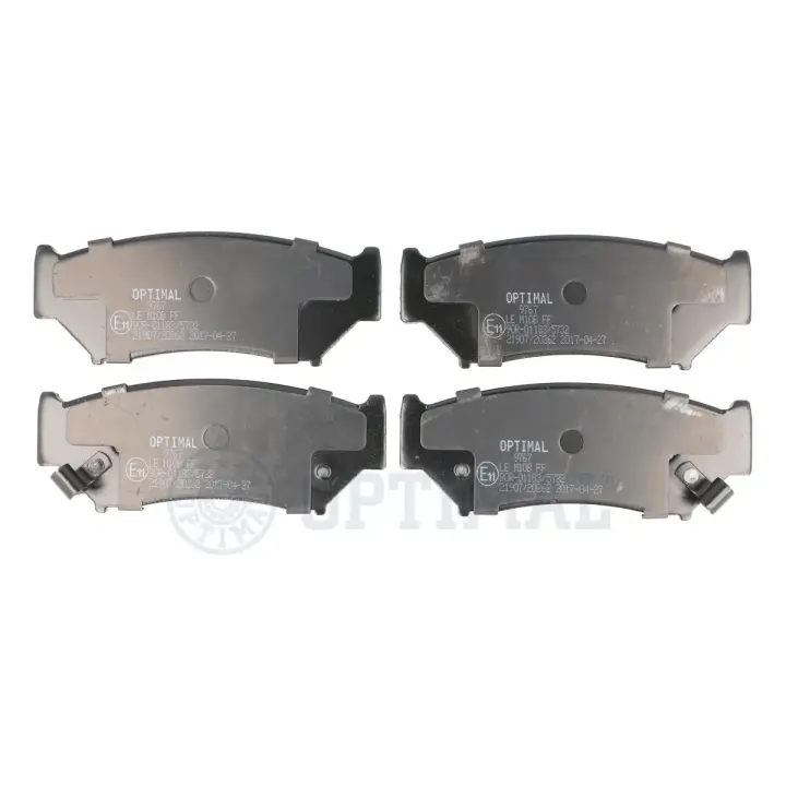 Передние тормозные колодки OPTIMAL BP-09767