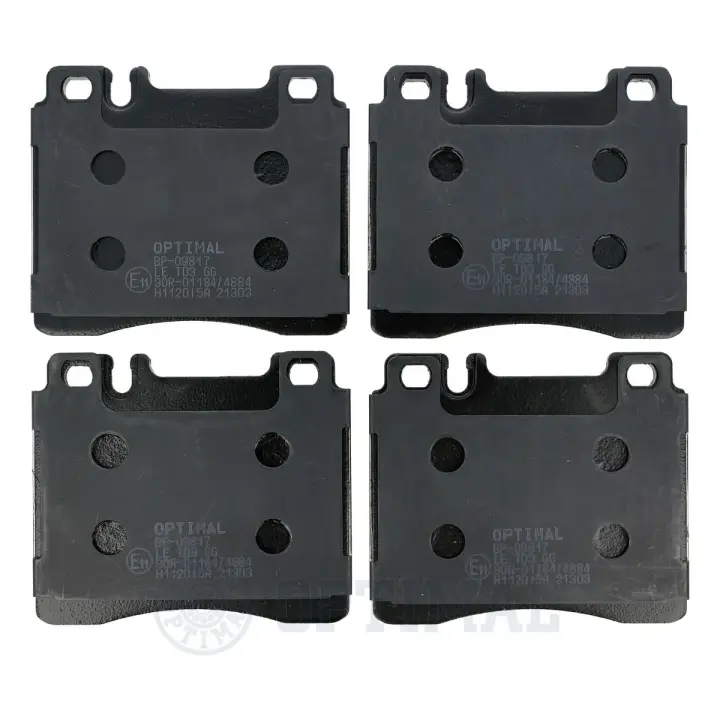 Гальмівні колодки дискові OPTIMAL BP-09817