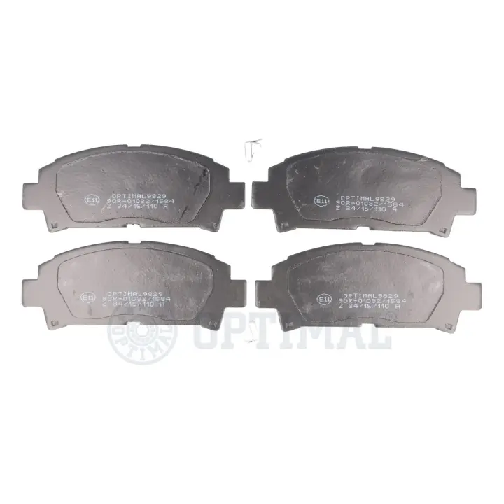 Передні тормозні (гальмівні) колодки OPTIMAL BP-09829 (фото 1)