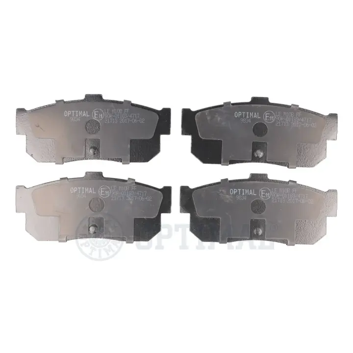 Гальмівні колодки дискові OPTIMAL BP09834