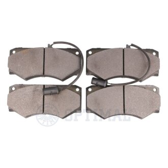 Передні тормозні (гальмівні) колодки optimal BP09853