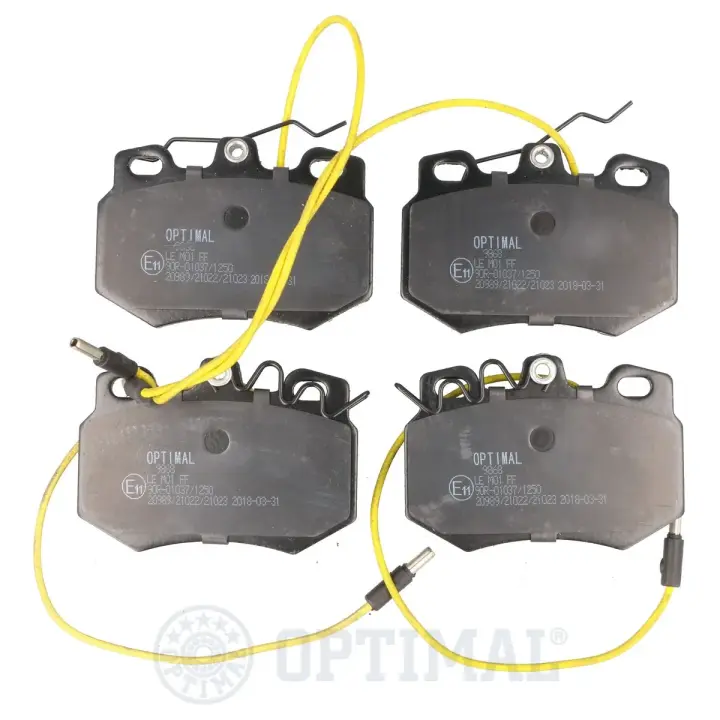 Передние тормозные колодки OPTIMAL BP-09868