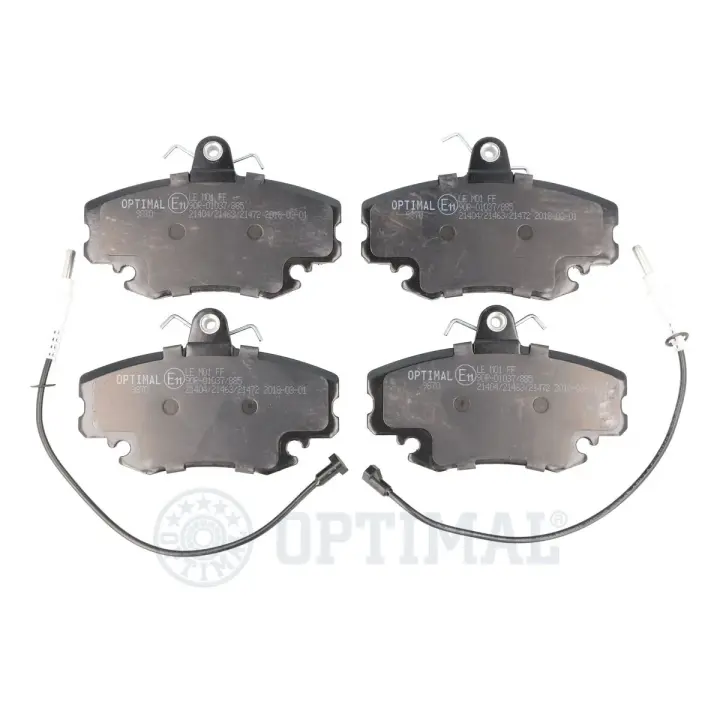 Передні тормозні (гальмівні) колодки OPTIMAL BP09870 (фото 1)