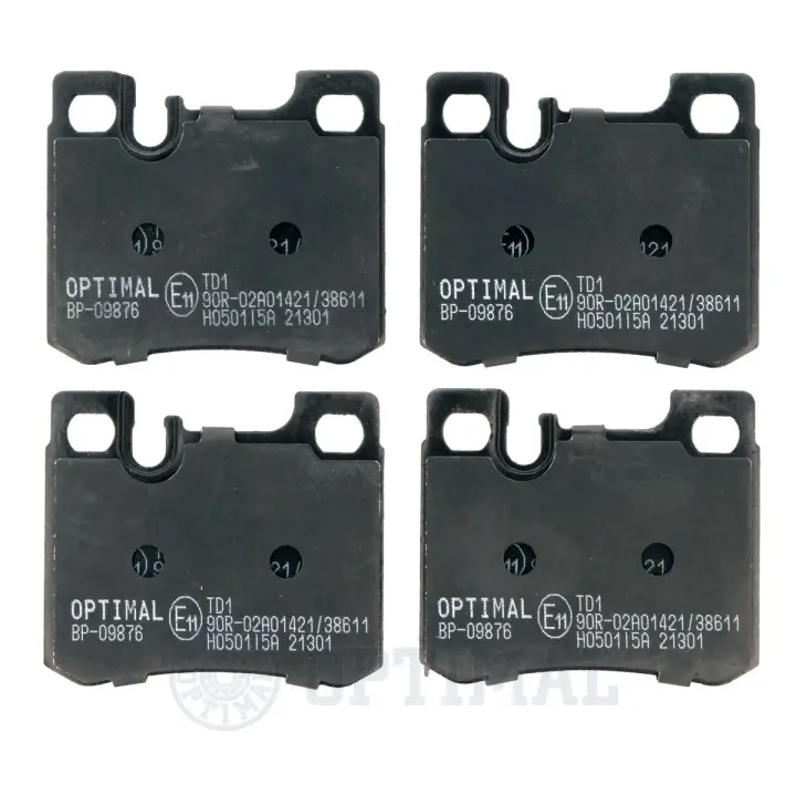 Гальмівні колодки дискові OPTIMAL BP-09876