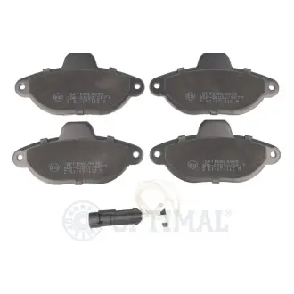 Передні тормозні (гальмівні) колодки OPTIMAL BP-09898