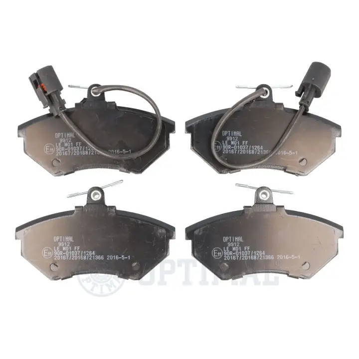Передние тормозные колодки OPTIMAL BP09912