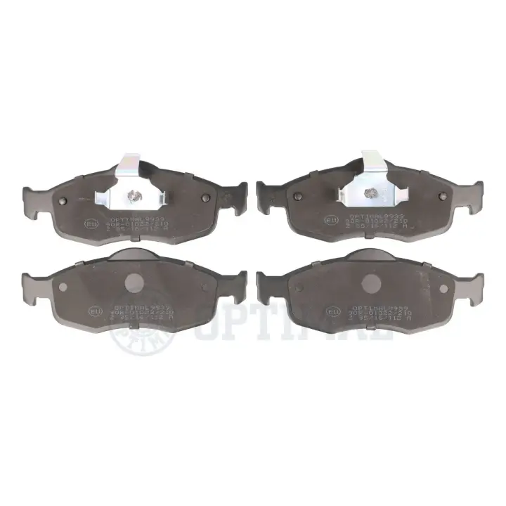 Передні тормозні (гальмівні) колодки OPTIMAL BP-09939 (фото 1)