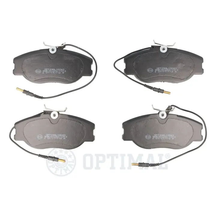 Передние тормозные колодки OPTIMAL BP-10043