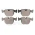 Передні тормозні (гальмівні) колодки OPTIMAL BP-10081 (фото 2)