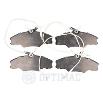 Передні тормозні (гальмівні) колодки optimal BP10090 на Пежо 406