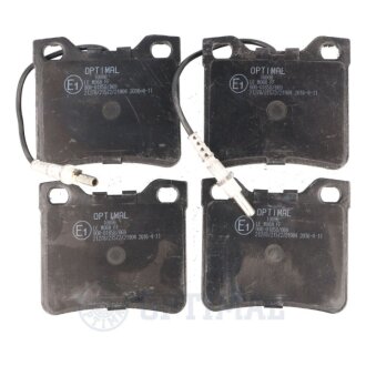 Задние тормозные колодки optimal BP10096