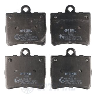 Задние тормозные колодки optimal BP10169