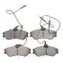 Передние тормозные колодки OPTIMAL BP-10173