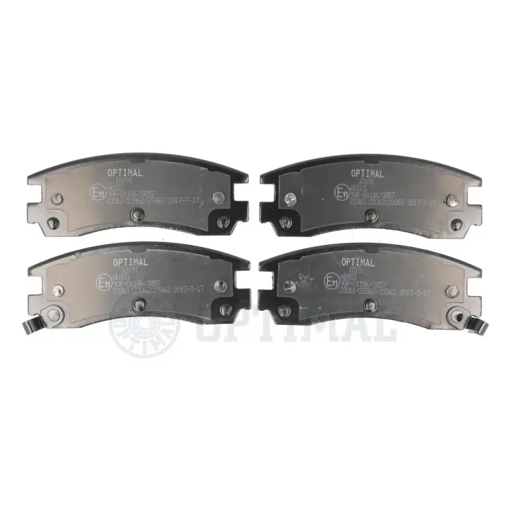 Гальмівні колодки дискові OPTIMAL BP-10191 (фото 1)