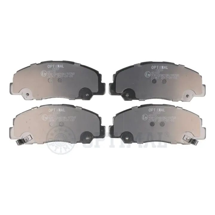 Передние тормозные колодки OPTIMAL BP-10201