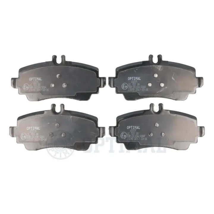 Передні тормозні (гальмівні) колодки OPTIMAL BP10205 (фото 1)