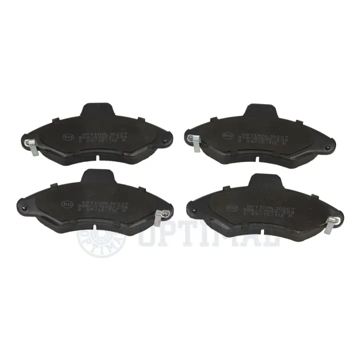 Передні тормозні (гальмівні) колодки OPTIMAL BP-10207 (фото 1)