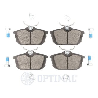 Задні тормозні (гальмівні) колодки optimal BP10208