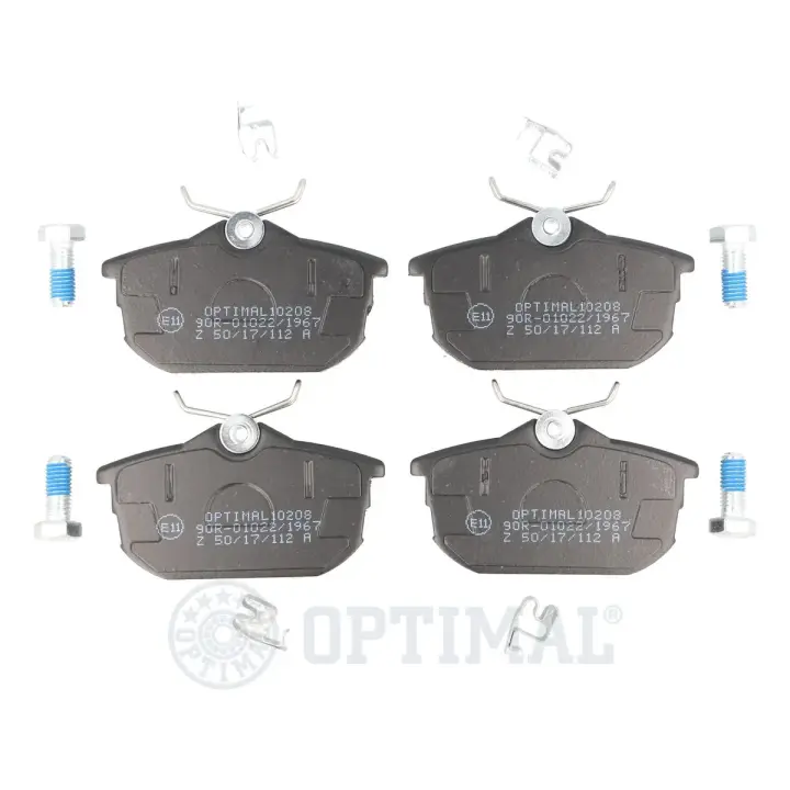 Гальмівні колодки дискові OPTIMAL BP10208