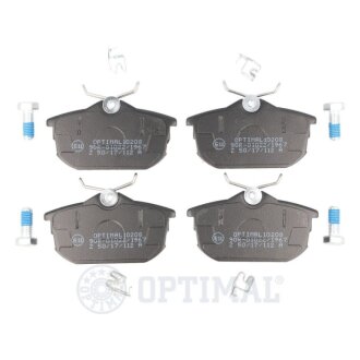 Задние тормозные колодки optimal BP10208 на Митсубиси Colt