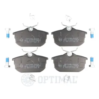 Гальмівні колодки дискові OPTIMAL BP10208 Smart Forfour