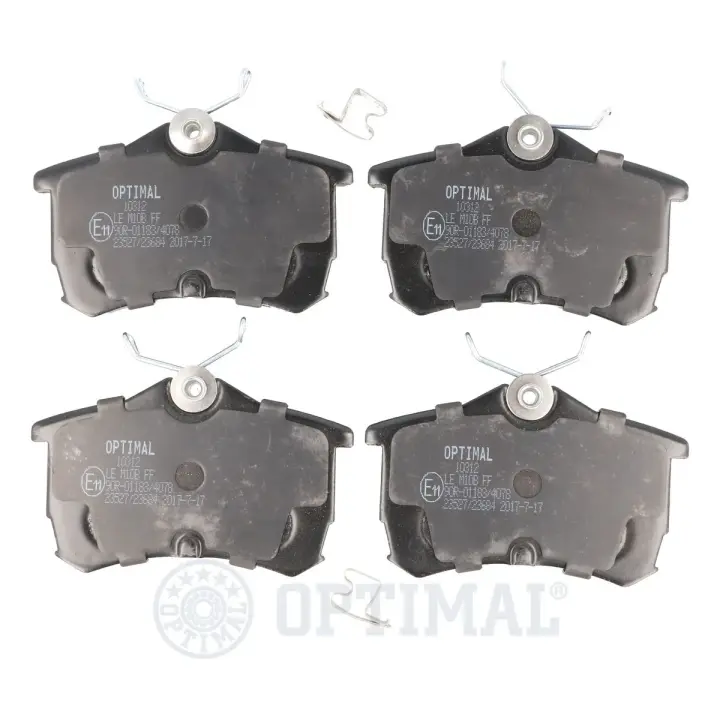 Гальмівні колодки дискові OPTIMAL BP10312