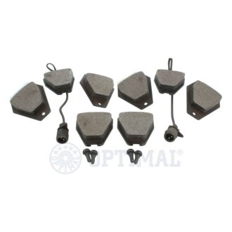Передние тормозные колодки optimal BP10339