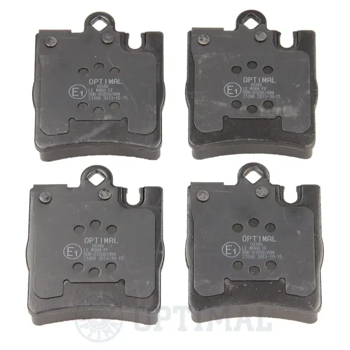 Гальмівні колодки дискові OPTIMAL BP-10340 (фото 1)