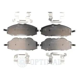 Передние тормозные колодки OPTIMAL BP10346