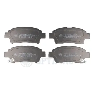 Гальмівні колодки дискові OPTIMAL BP-10347