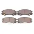 Передние тормозные колодки OPTIMAL BP-10376