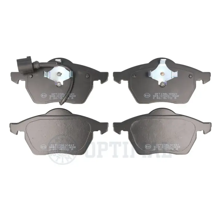 Передні тормозні (гальмівні) колодки OPTIMAL BP10421 (фото 1)