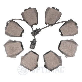 Передние тормозные колодки optimal BP10483