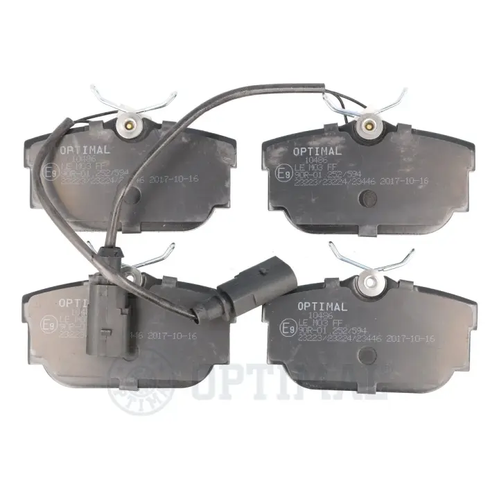 Гальмівні колодки дискові OPTIMAL BP10486 (фото 1)