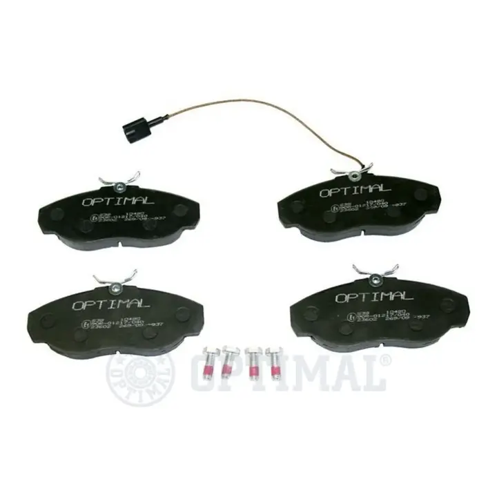 Передні тормозні (гальмівні) колодки OPTIMAL BP-10490 (фото 1)