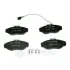 Передні тормозні (гальмівні) колодки OPTIMAL BP-10490 (фото 1)
