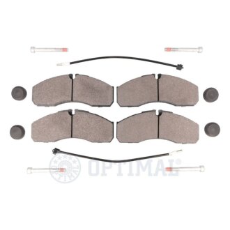 Передні тормозні (гальмівні) колодки optimal BP12026
