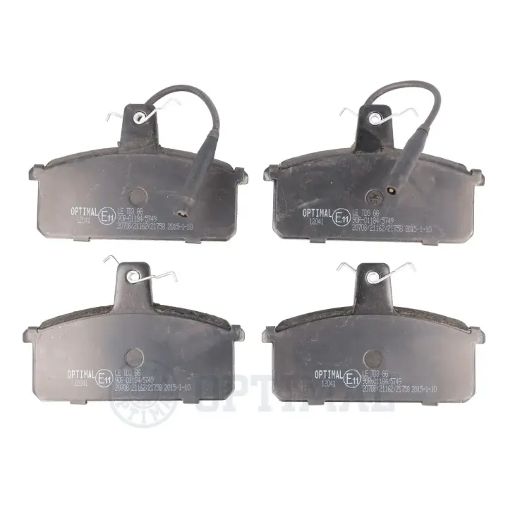 Передние тормозные колодки OPTIMAL BP-12041