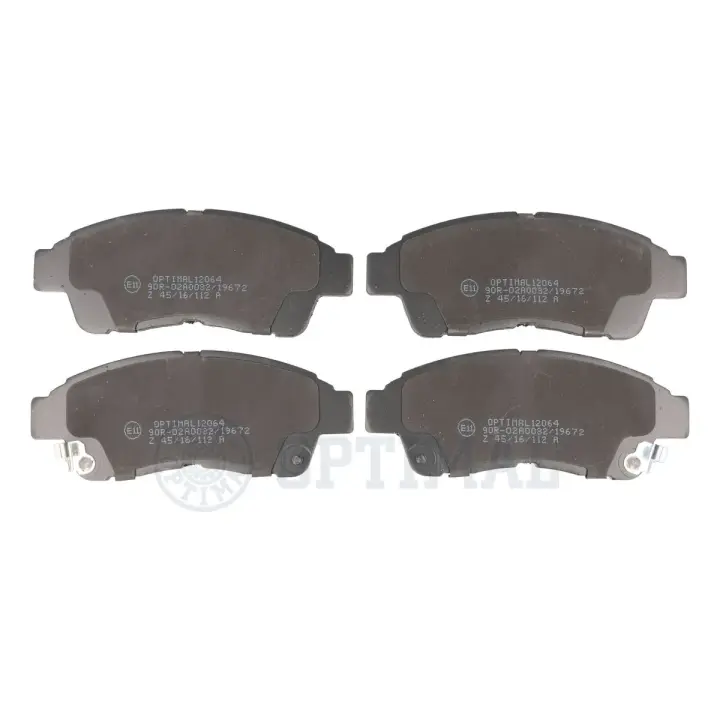 Передні тормозні (гальмівні) колодки OPTIMAL BP12064 (фото 1)