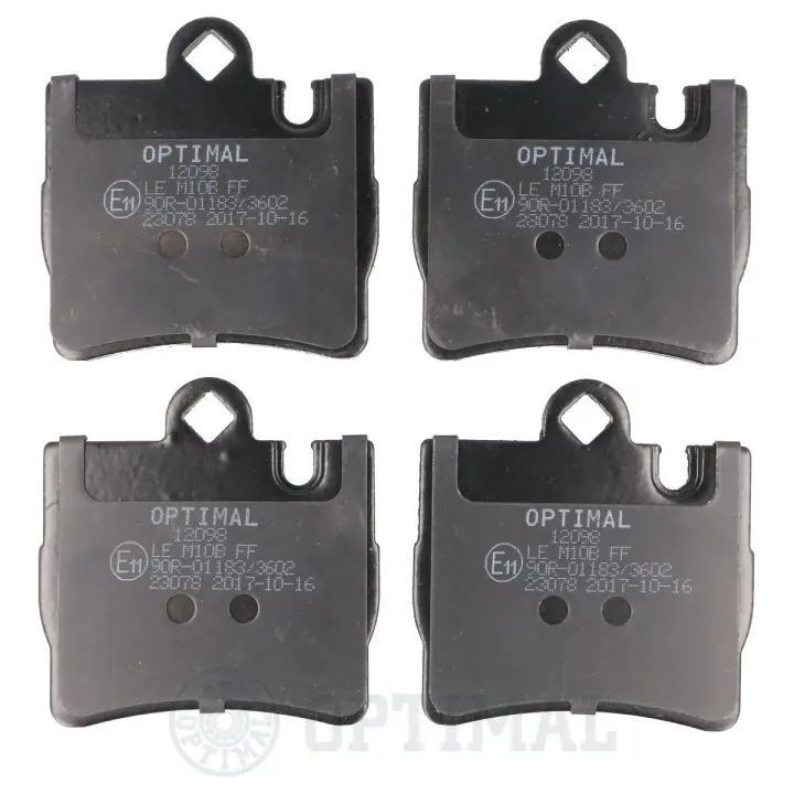 Гальмівні колодки дискові OPTIMAL BP-12098