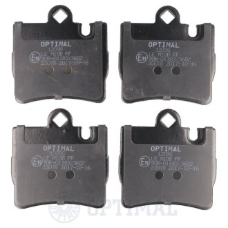 Задние тормозные колодки optimal BP12098 на Мерседес S-Class C215