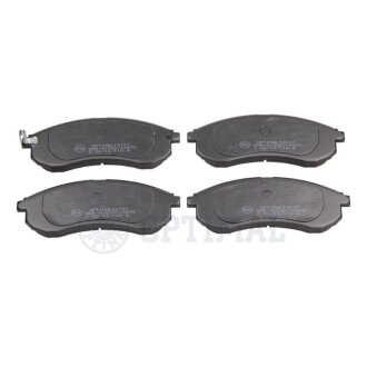 Передние тормозные колодки optimal BP12117