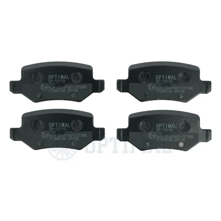 Гальмівні колодки дискові OPTIMAL BP12119 (фото 1)