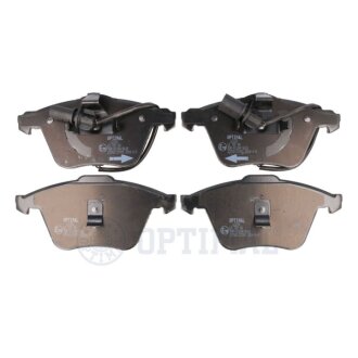 Передние тормозные колодки optimal BP12128 на Ауди А6 с5