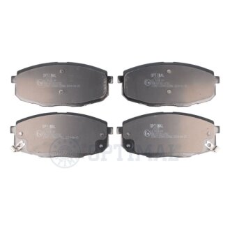 Передні тормозні (гальмівні) колодки optimal BP12135 на Киа Ceed 2008