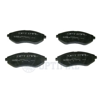 Передние тормозные колодки optimal BP12154 на Chevrolet Aveo т200